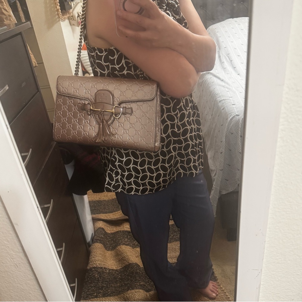 GUCCI  Medium guccissima patent leather 💯💯authentic - Picture 8 of 12